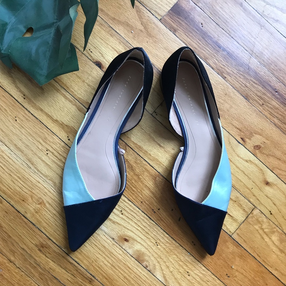 Zara Trafaluc Pointy Flats